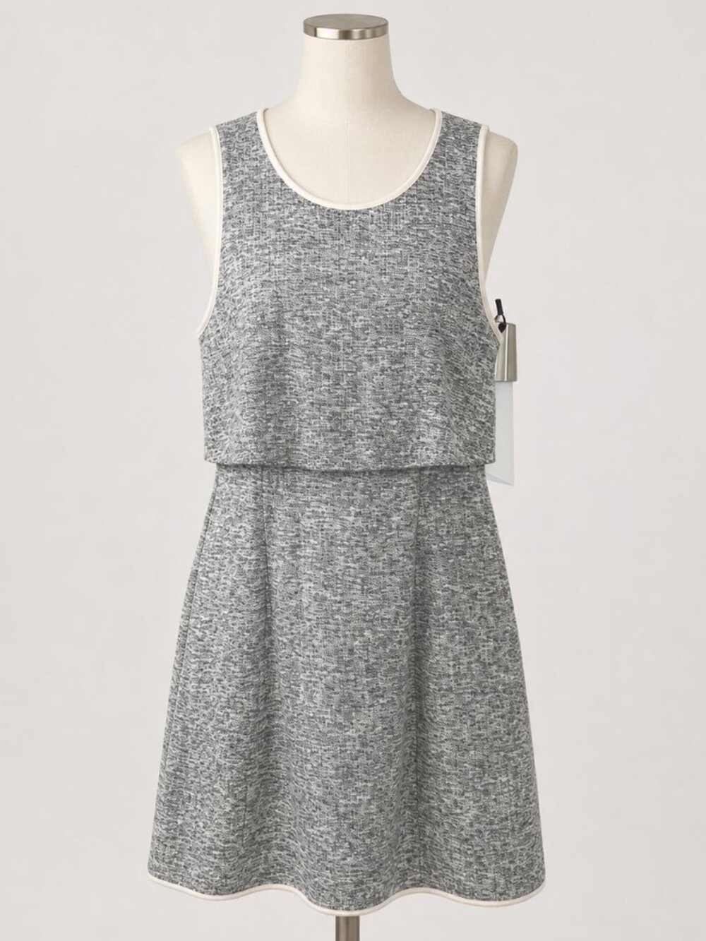 $285 Armani Exchange Sleeveless Mini Dress Beige US 6 / Small , worn ones